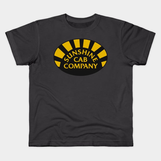 Taxi Sunshine Cab Company 1970s 1980s television show T-Shirt Kids T-Shirt by carcinojen